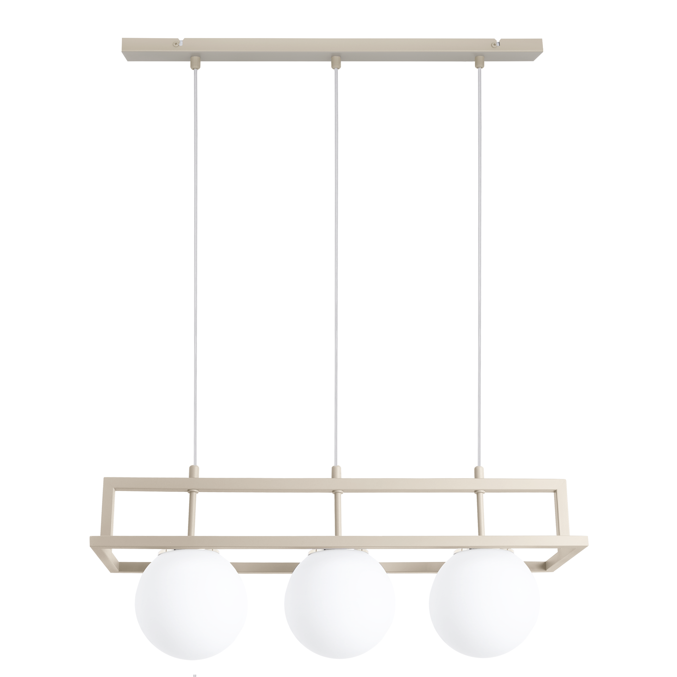 Lampa sufitowa wisząca Celeste glamour 3xE14 kaszmirowy/złoty Light Home LH