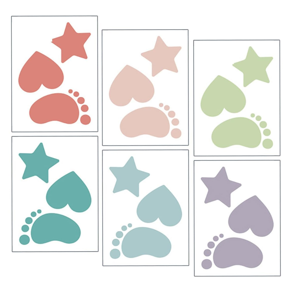 Lot De 1680 Autocollants En Vinyle Avec Dos Rond De 1,3 Cm, 10