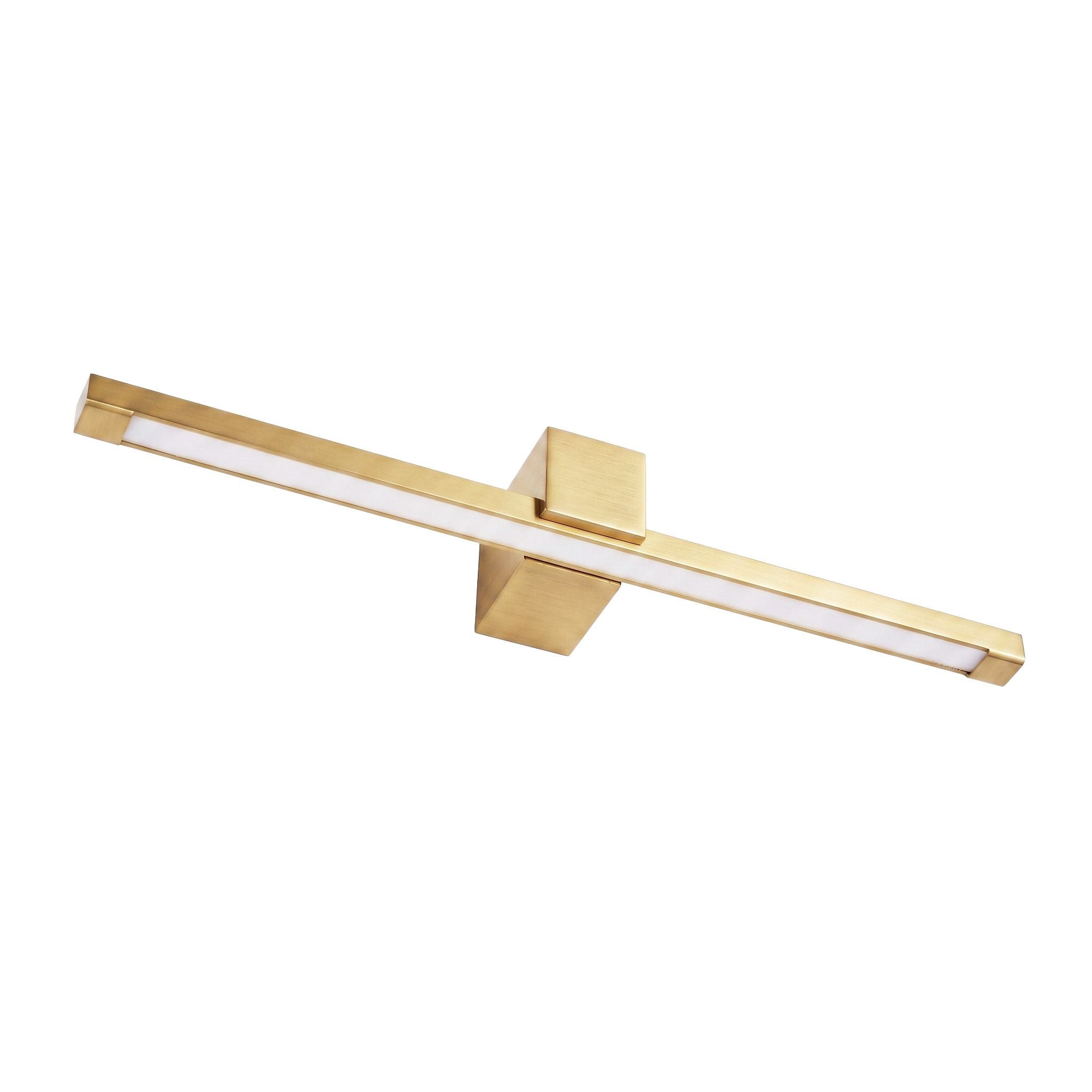 Kinkiet Łazienkowy Toolight LED Toolight Swe047-1W 60 Cm Złoty Szczotkowany