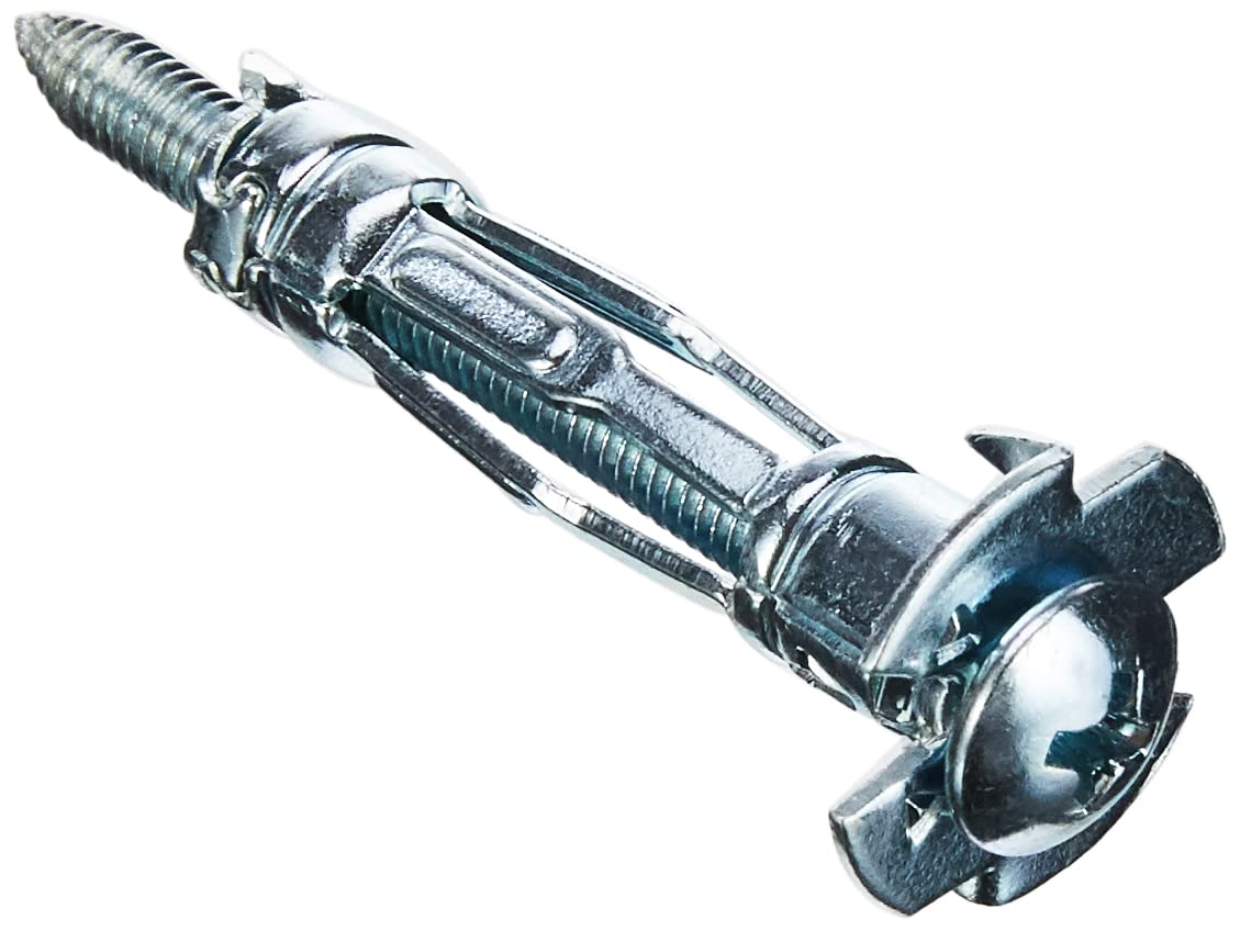 Molly M12025-XJ - Tasselli autoperforanti con viti M4, Ø 4 x 35 mm, colore: Grigio, Set di 40 pezzi - 3