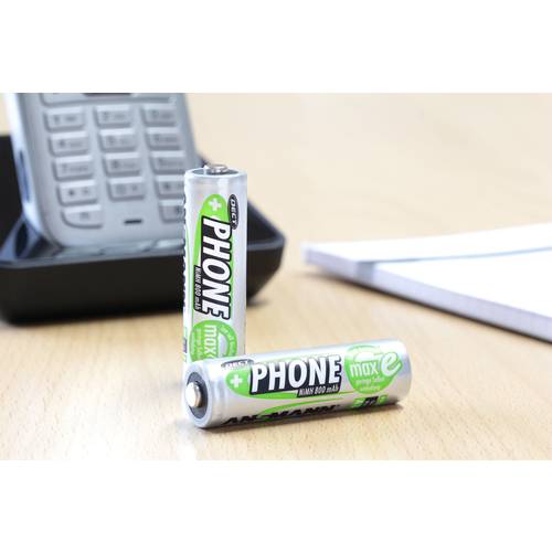 Pile rechargeable LR6 (AA) NiMH Ansmann DECT maxE HR06 800 mAh 1.2 V 2 pc(s) - 3