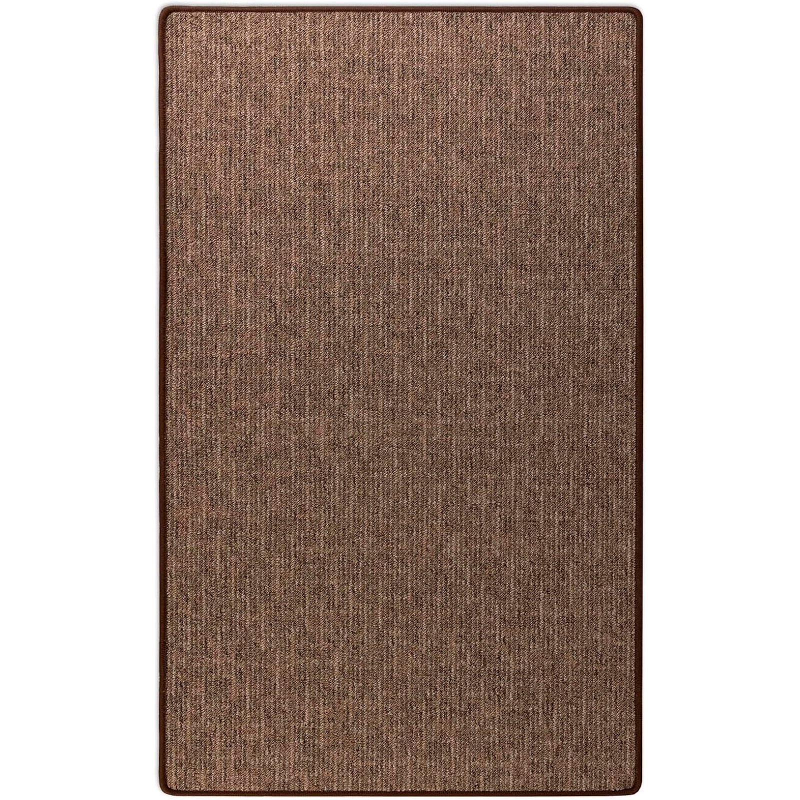 Tapis pour espaces de vie Alto, bouclé plat, Marron, 80 x 250 - 8