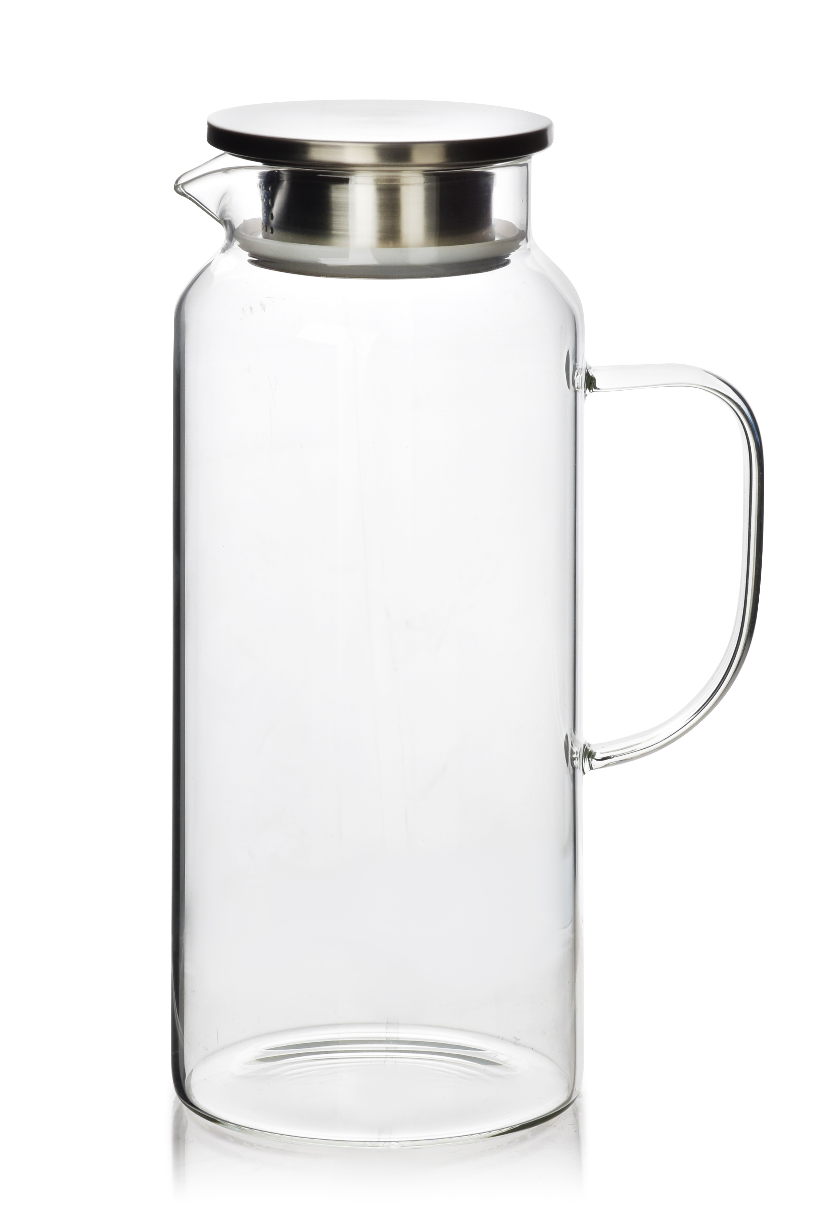 Modern kitchen dzbanek z pokrywką ze szkła borokrzemowego 1,9l 8x10,5x25,5cm