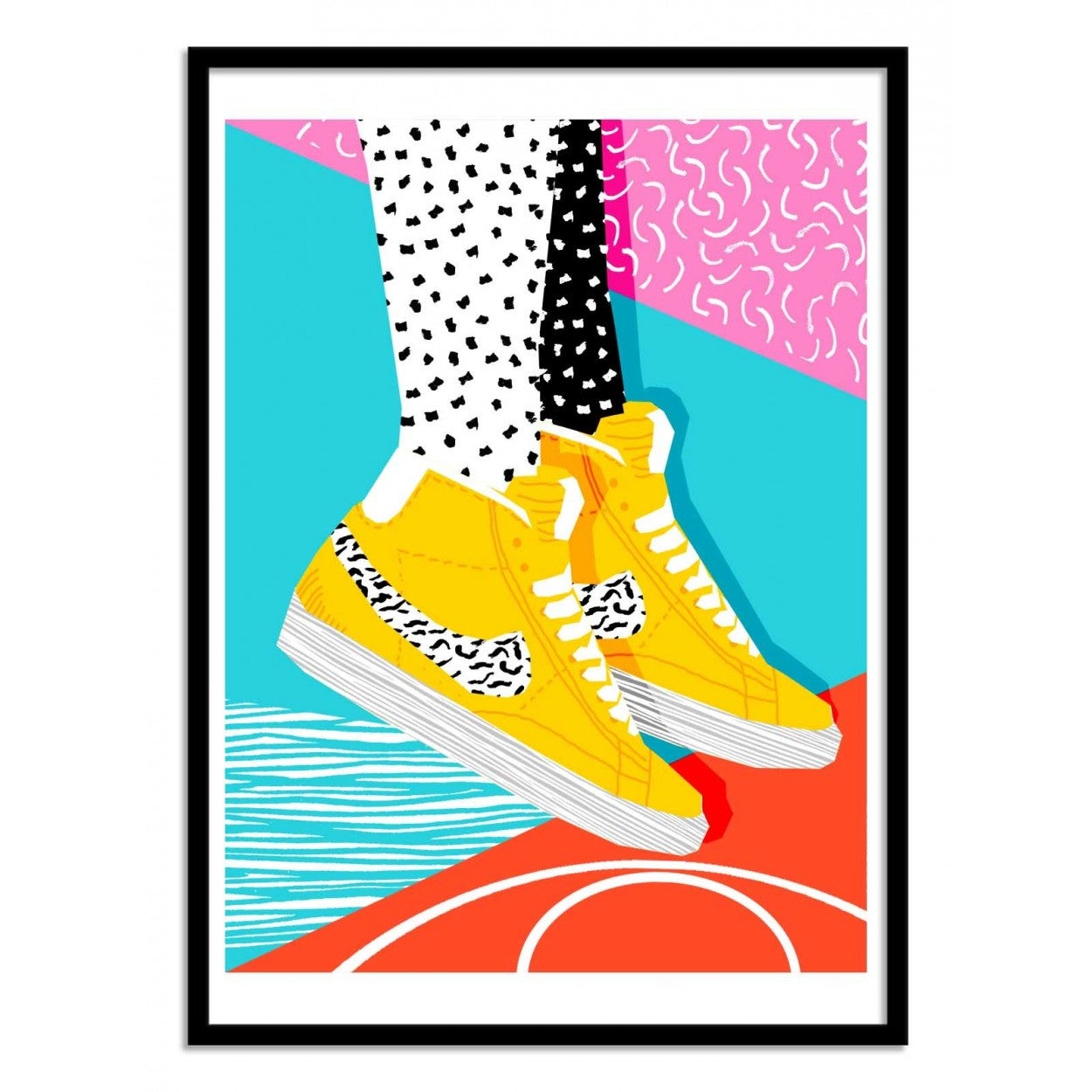 Art-Poster - Kid you not - Wacka - avec cadre noir 30 x 40 cm | Leroy ...