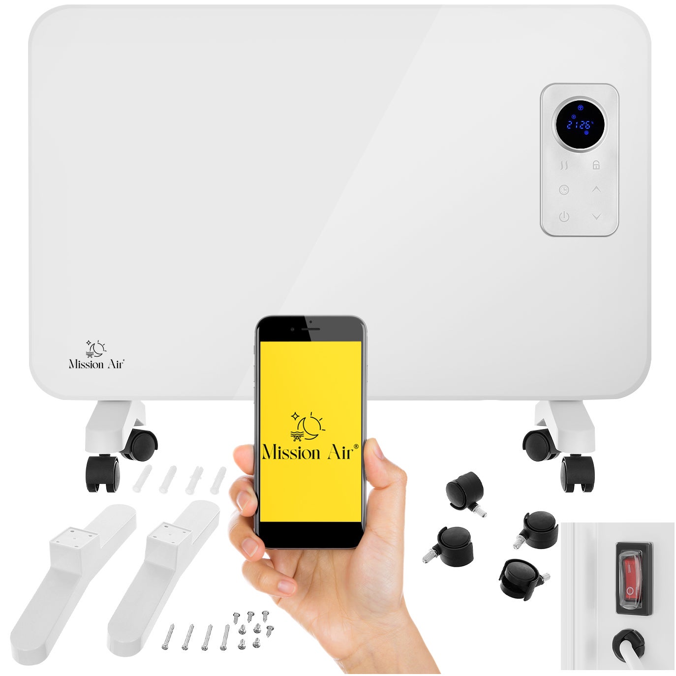 Grzejnik konwektorowy TOKYO 1000W