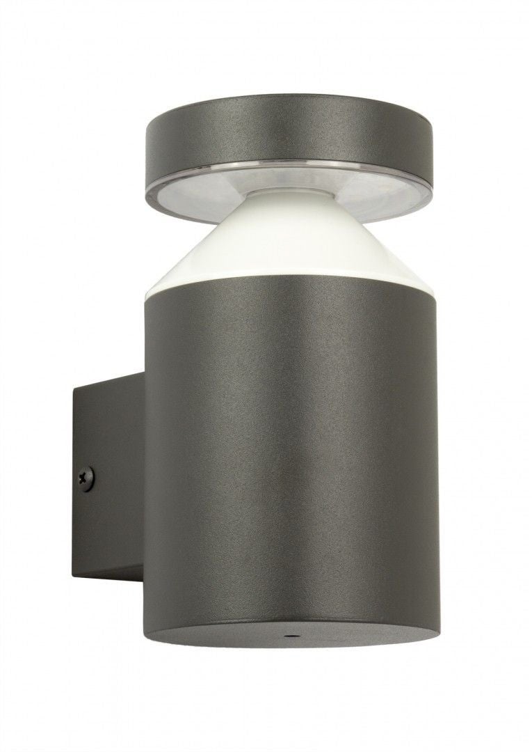 Kinkiet zewnętrzny Delta LED 6W Neutralna biel 440lm ciemnoszary wym: 15,6x8,9x12 cm IP44 SU-MA