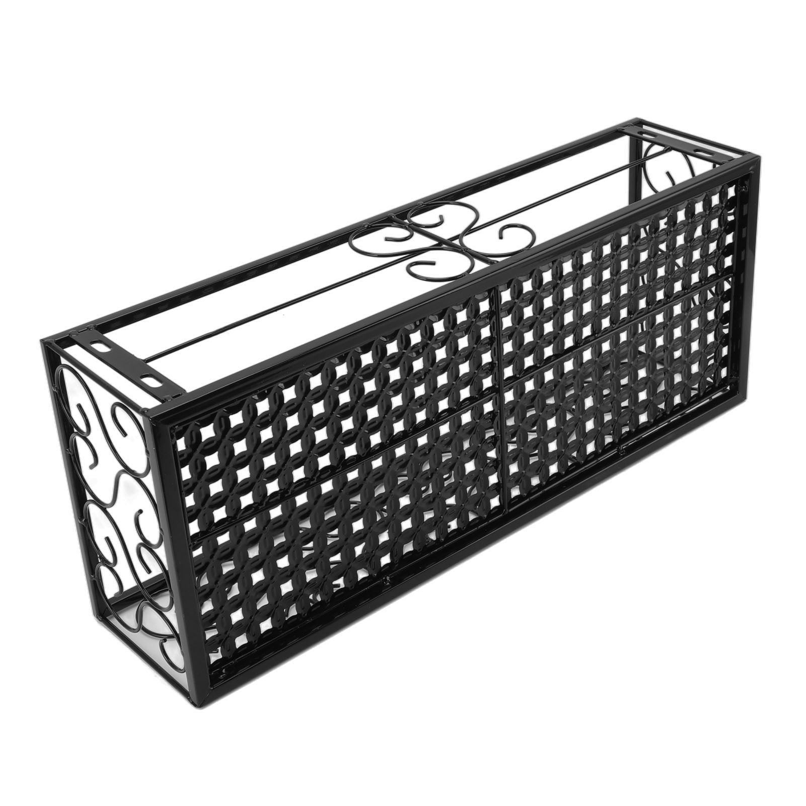 Étagère à fleurs suspendue pour balcon, utilisée pour ranger les pots de fleurs, les balustrades en fer forgé et les rebords de fenêtres intérieurs - 7