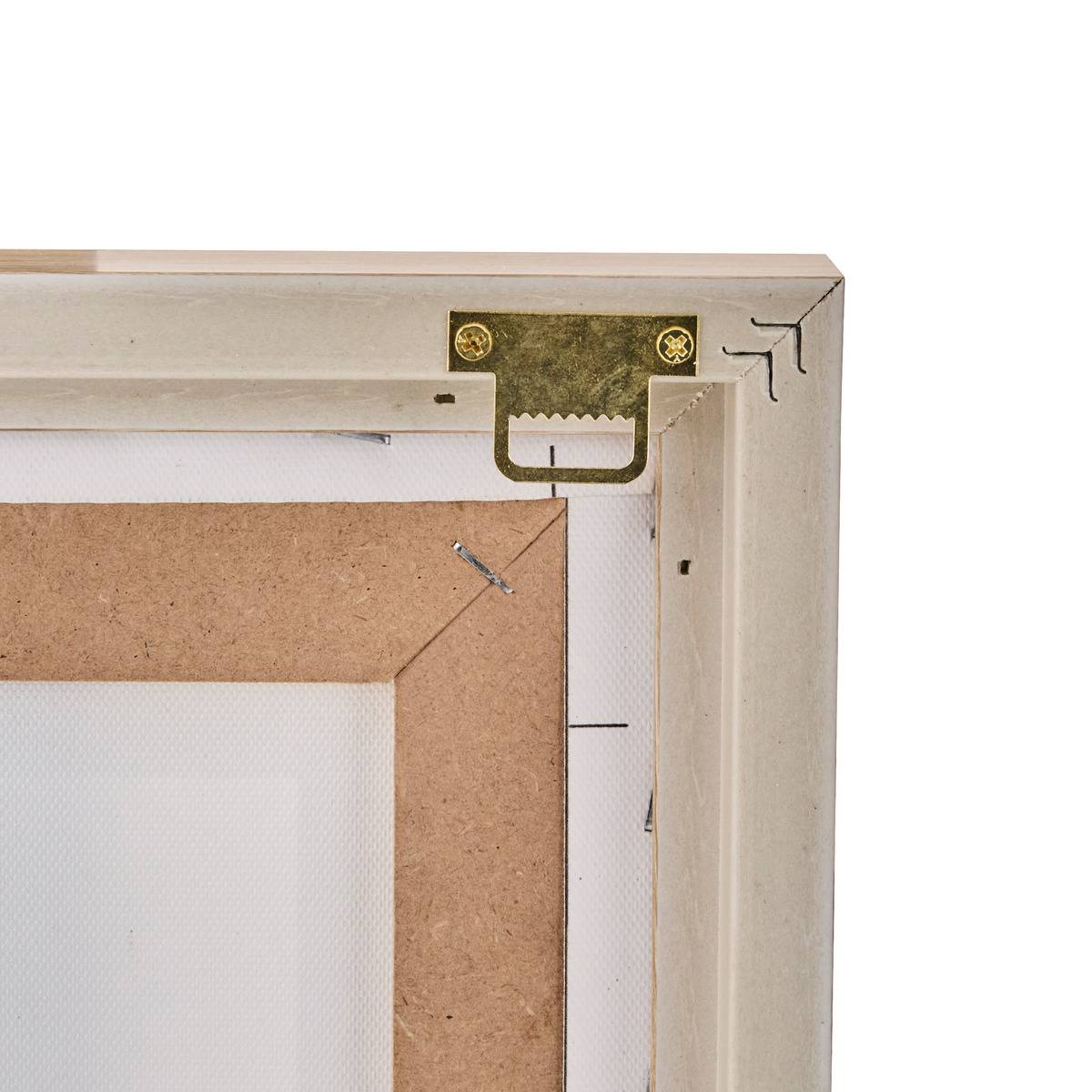 Toile Imprimée Encadrée Marlow Noir Et Blanc 116x58cm Paris - Atmosphera Créateur d'intérieur - 5