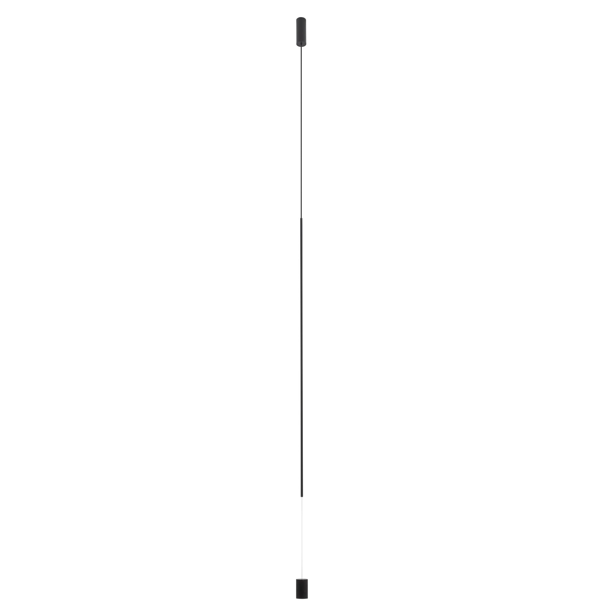 Lampa wisząca VERTIC LED 19W Ciepła biel 650lm czarna wym: 300 x 5,5 x 5,5 cm Nowodvorski Lighting