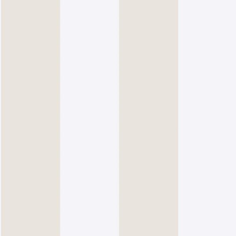 Papel pintado rayas beige claro y blanco - 53 cm x 10.05 m - borastapeter