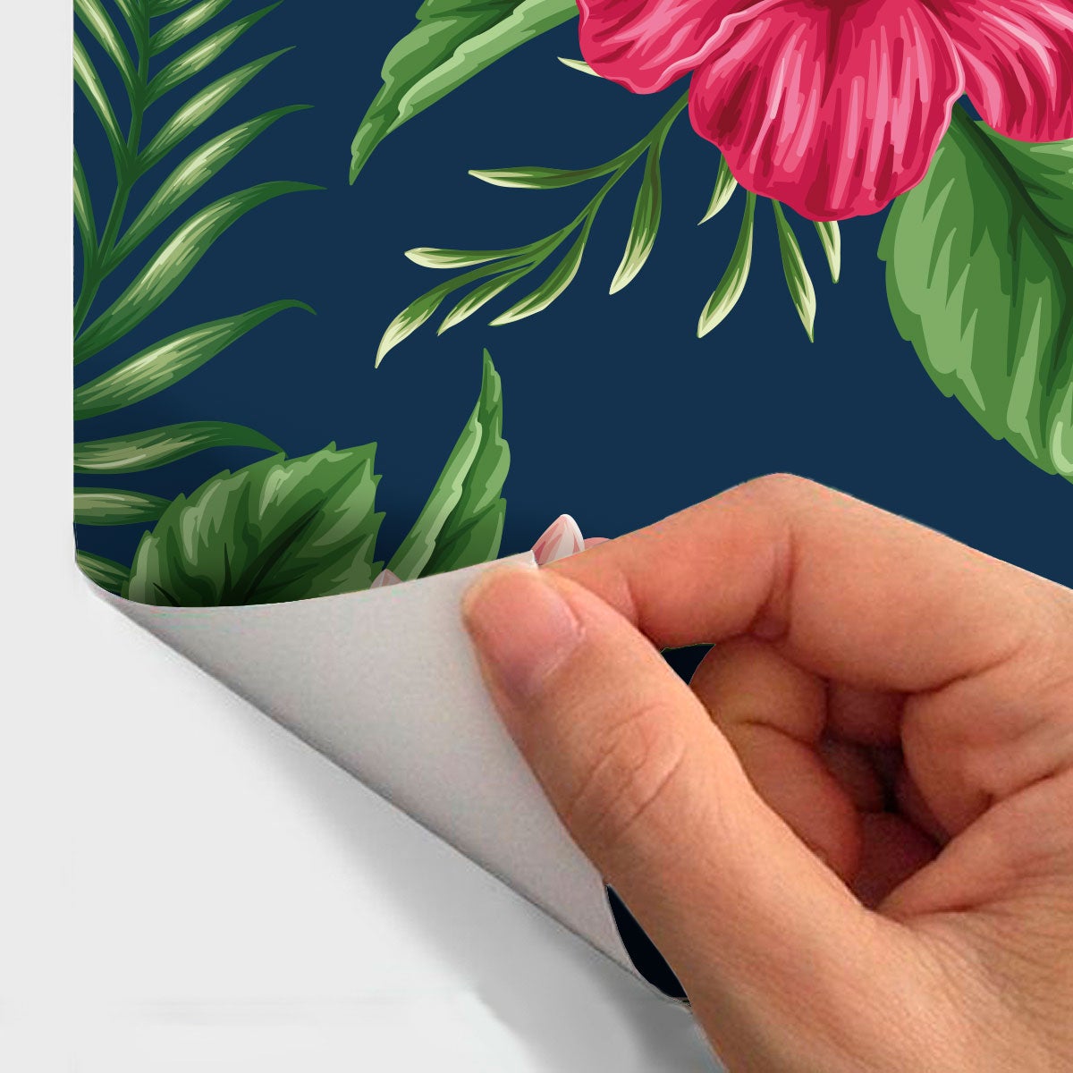 Adesivo carta da parati tropicale Sao Goncalo - Sticker adesivo - adesivi murali - 50x50cm - 4