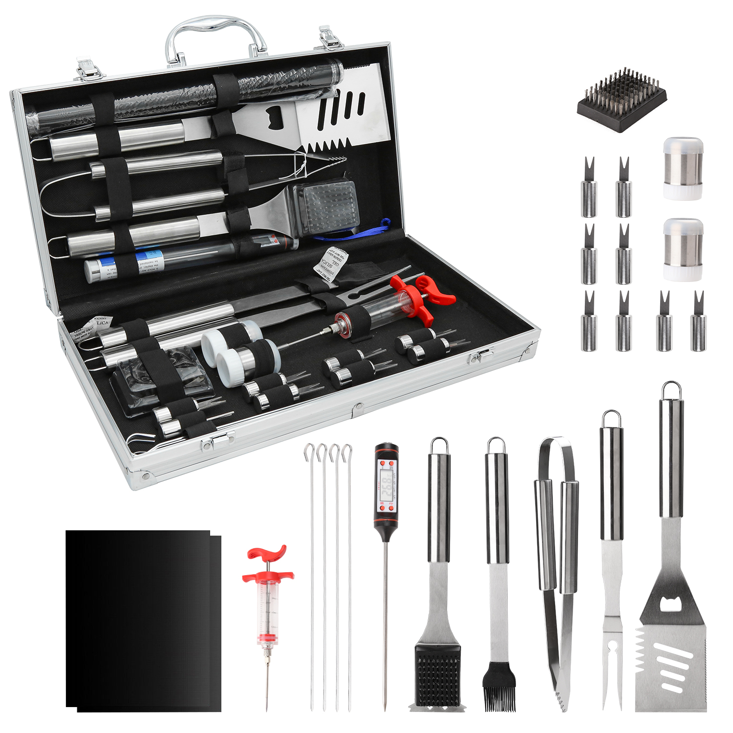 Achetez Ensemble couverts à barbecue en toute sécurité & simplicité en ligne