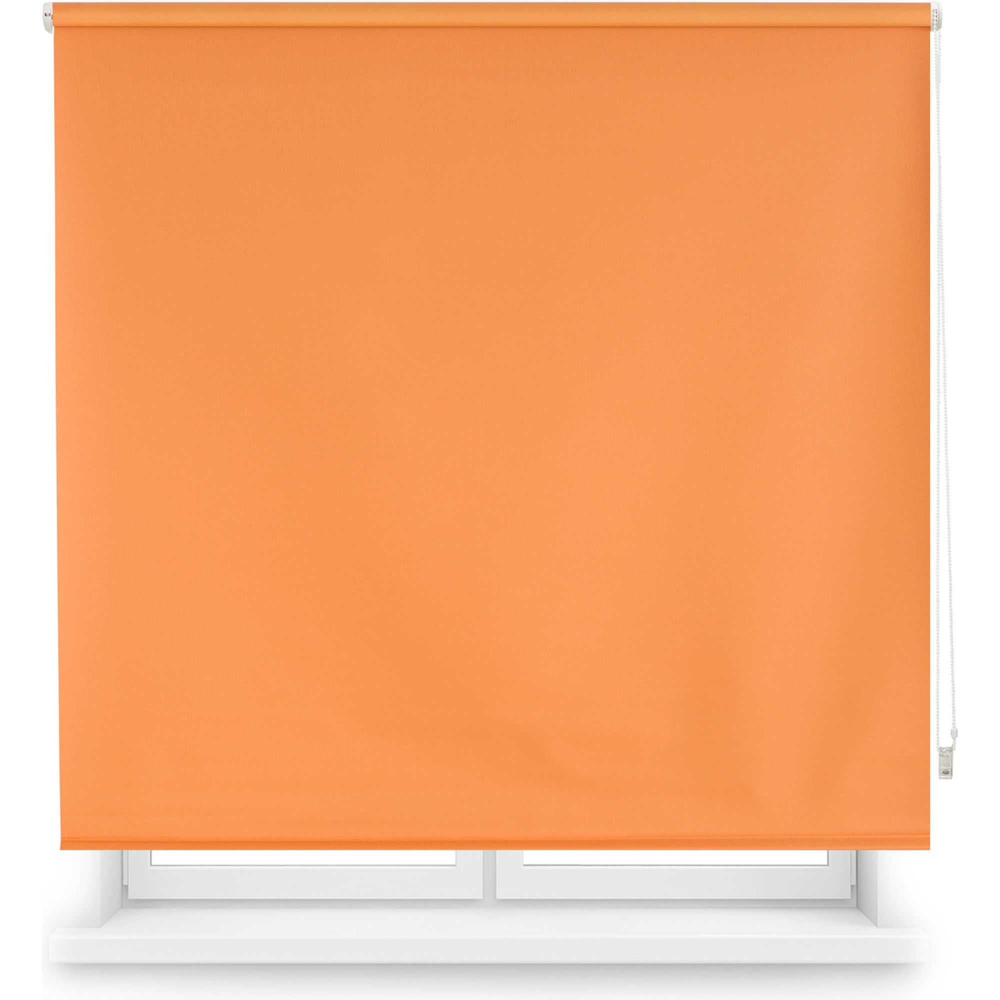 Ecommerc3 | estor enrollable opaco premium tamaño 180x220 - estor opaco tamaño tela 177x215 - estor enrollable blackout color naranja
