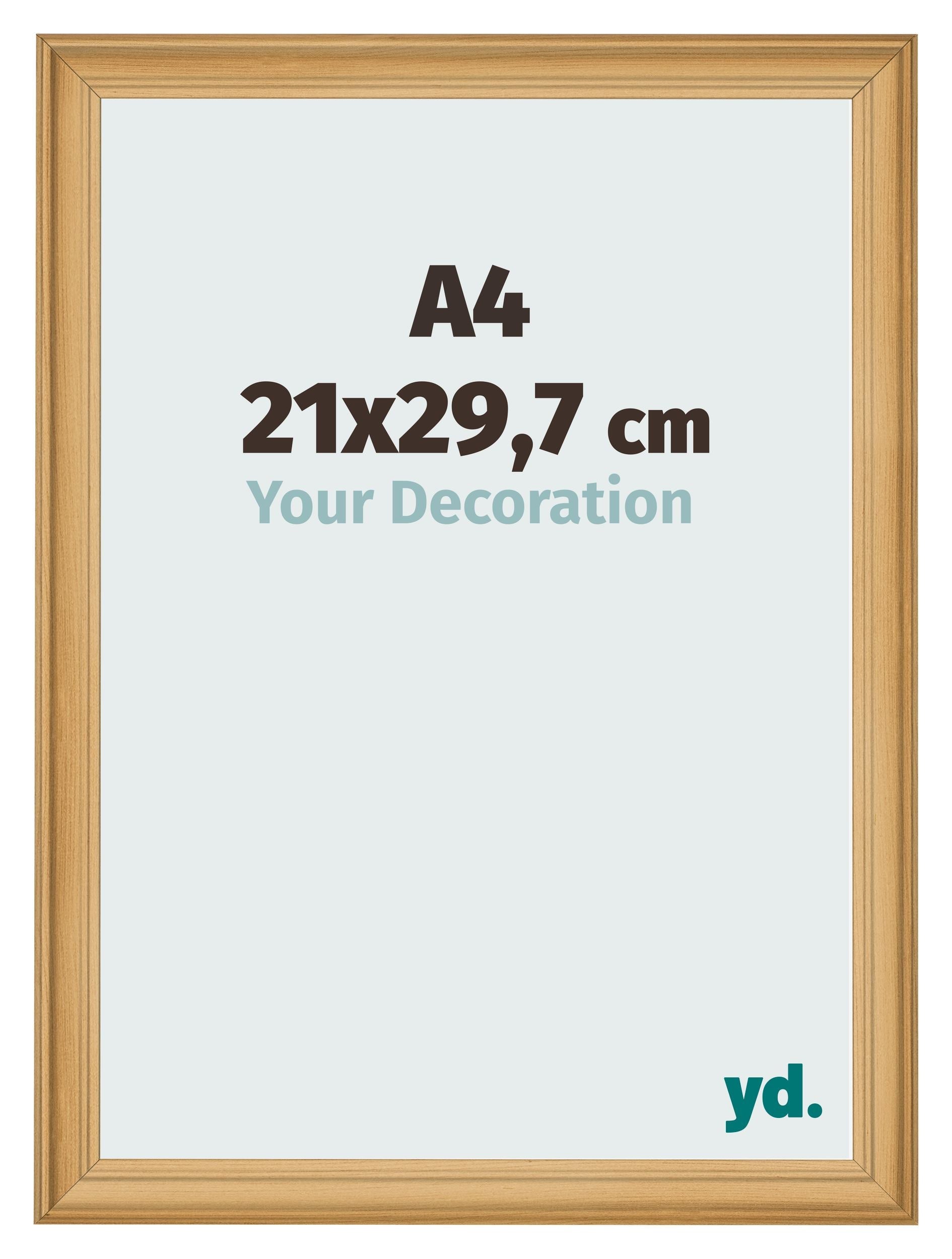 Yd. Cadre photo A4 21x29.7 cm - De Pin Grain de Bois - MDF - Lazio ...