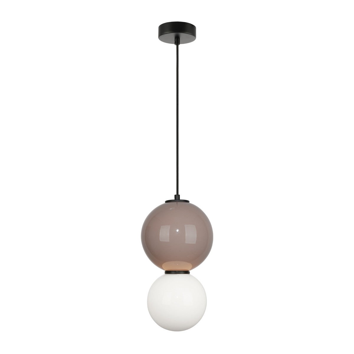 Lampa wisząca PIEVE LED 6W Ciepła biel 801lm brązowa wym: 154 x 18 x 18 cm Italux