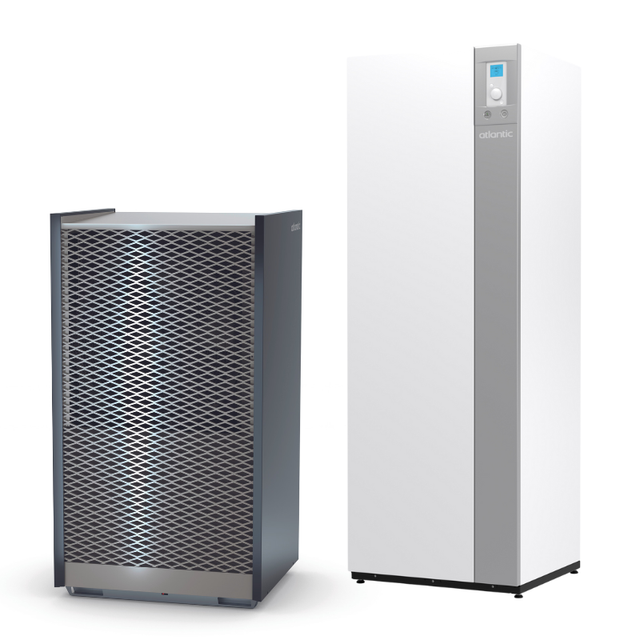 Ensemble Pompe à chaleur Air / Eau Monobloc IXTRA M DUO 17 Triphasé - ATLANTIC - ATLIXTRAMDUO17T