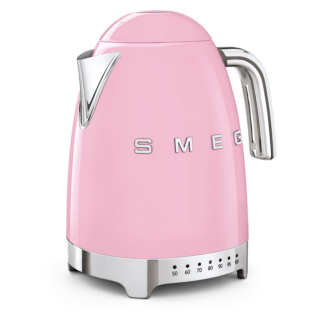 Bouilloire à température réglable 1,7L rose KLF04PKEU Smeg - 2