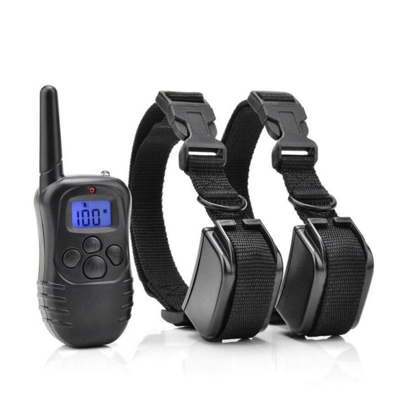 Dispositivo de entrenamiento para perros, dispositivo de entrenamiento para perros con control remoto inalámbrico con receptores duales - 3