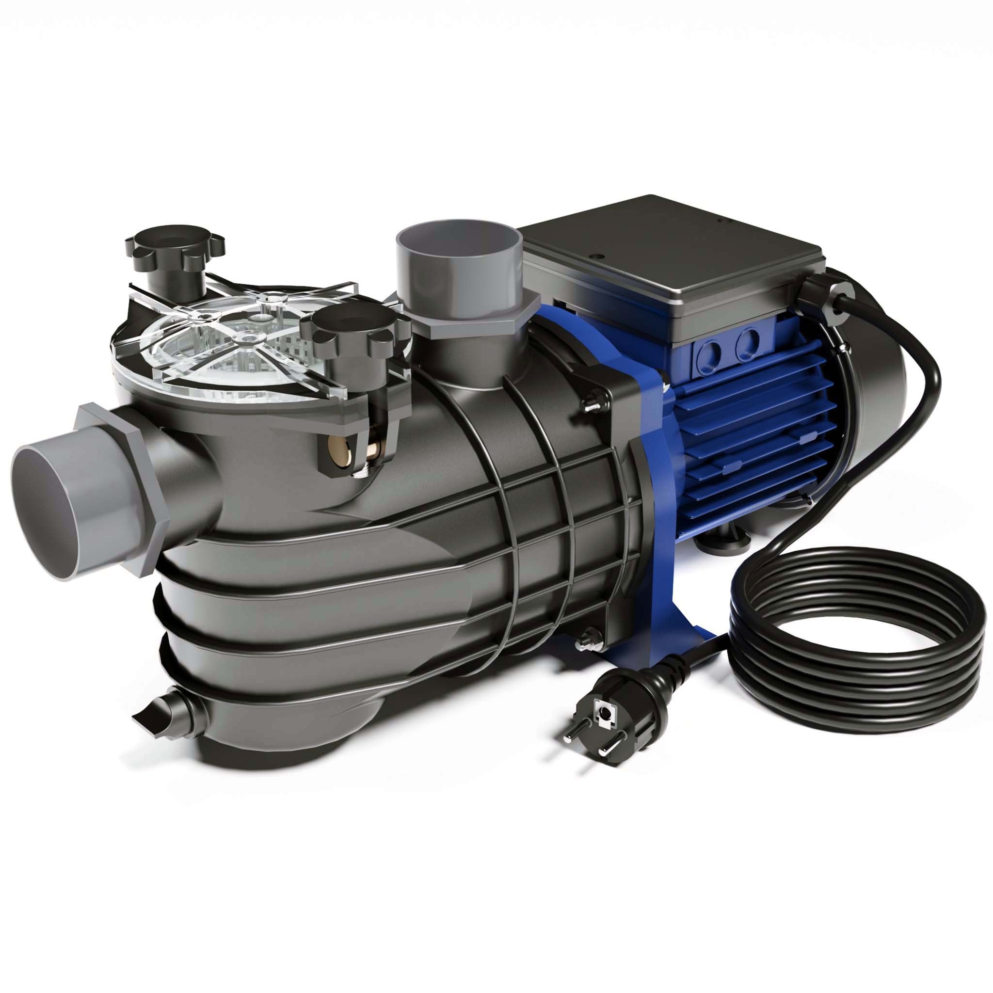 Pompe Submersible 12V/24V - Débit Jusqu'à 3000 L/H - Hauteur 8 M - Céramique - Pour Fontaine, Aquarium, Arrosage