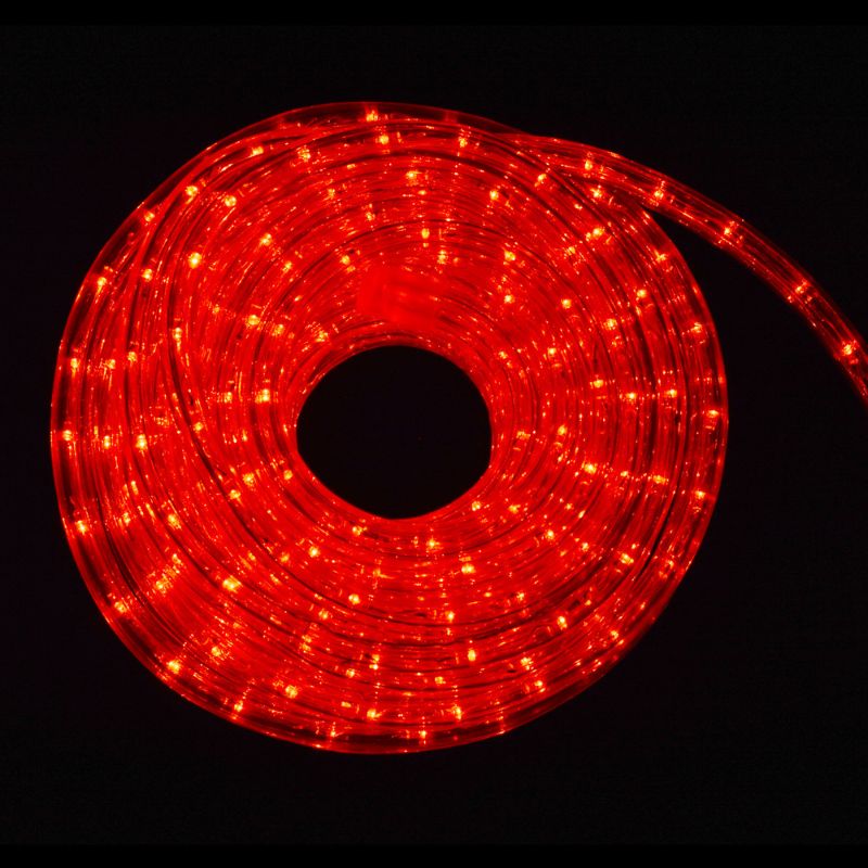 Guirlande lumineuse LED 220V 50M IP44 Recoupable - 50 m / Rouge - SILUMEN - 3