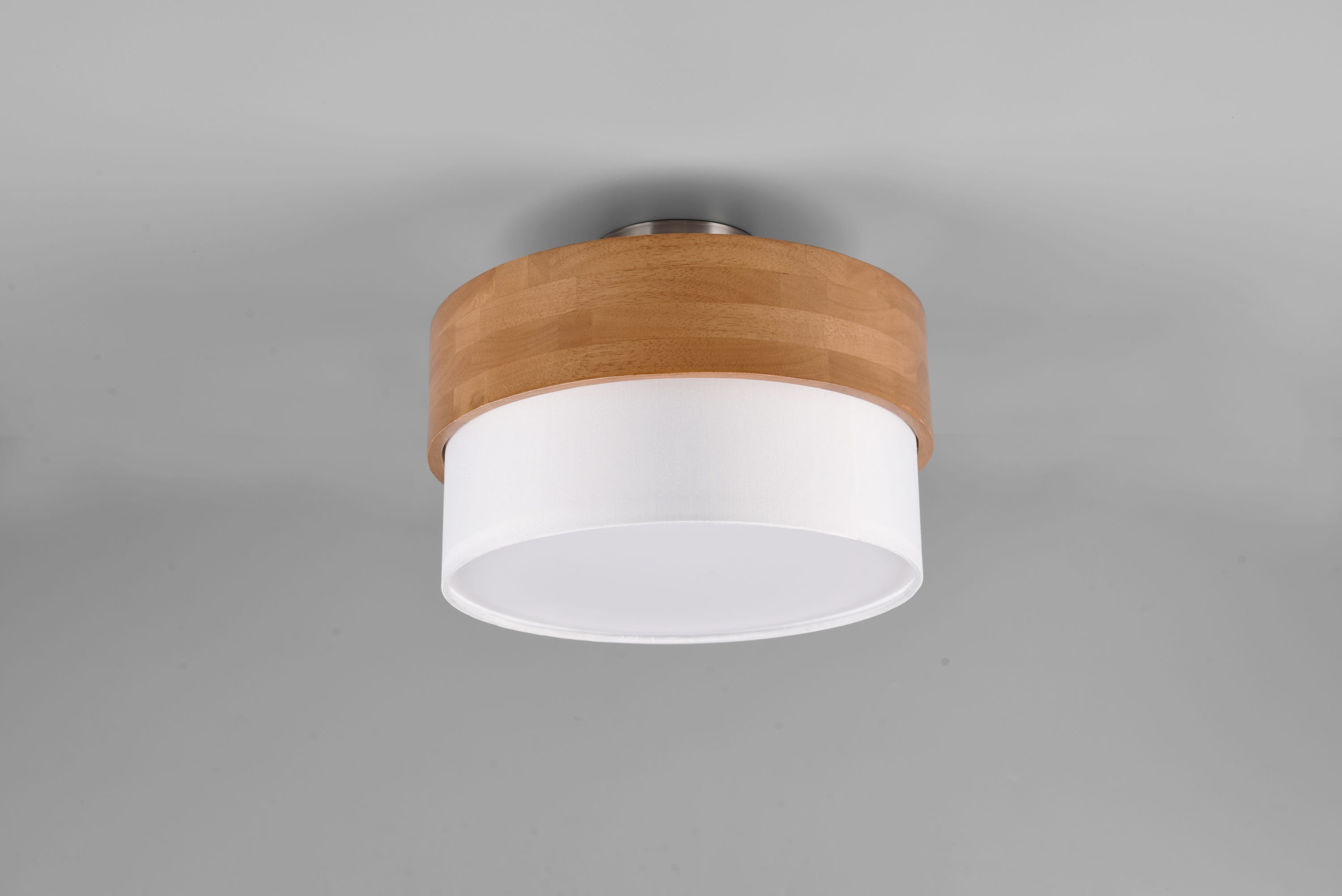 Plafon SEASONS biały 2xE14x15W drewno wym:22x30x30cm IP20 Trio