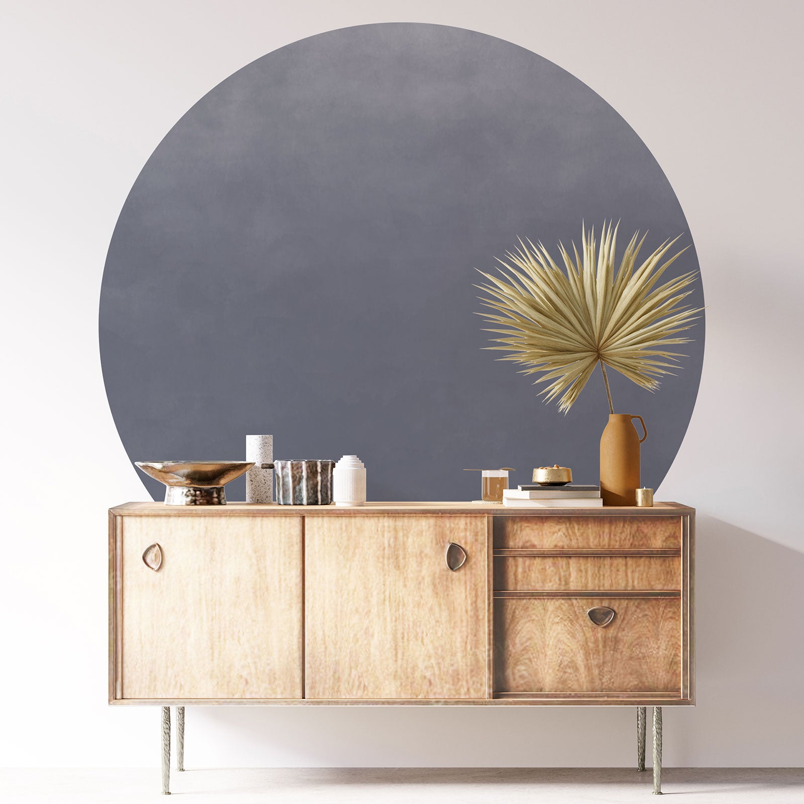 Sticker mural rond / cercle - Couleur Tendance 3617689890821 - Adhésif ...