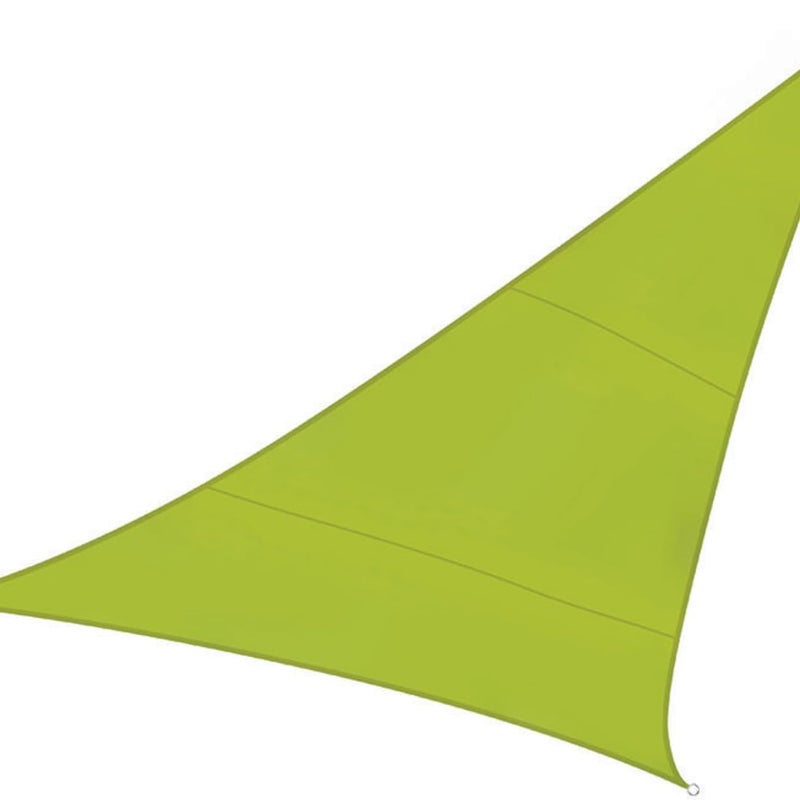 Żagiel przeciwsłoneczny kwadratowy, zielony, 3,6 x 3,6 m