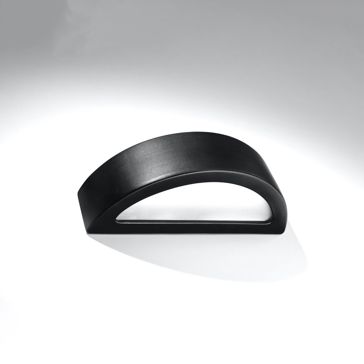 Kinkiet ceramiczny GLOIM czarny LED 4000K - 40.5x14.5x10cm Sollux