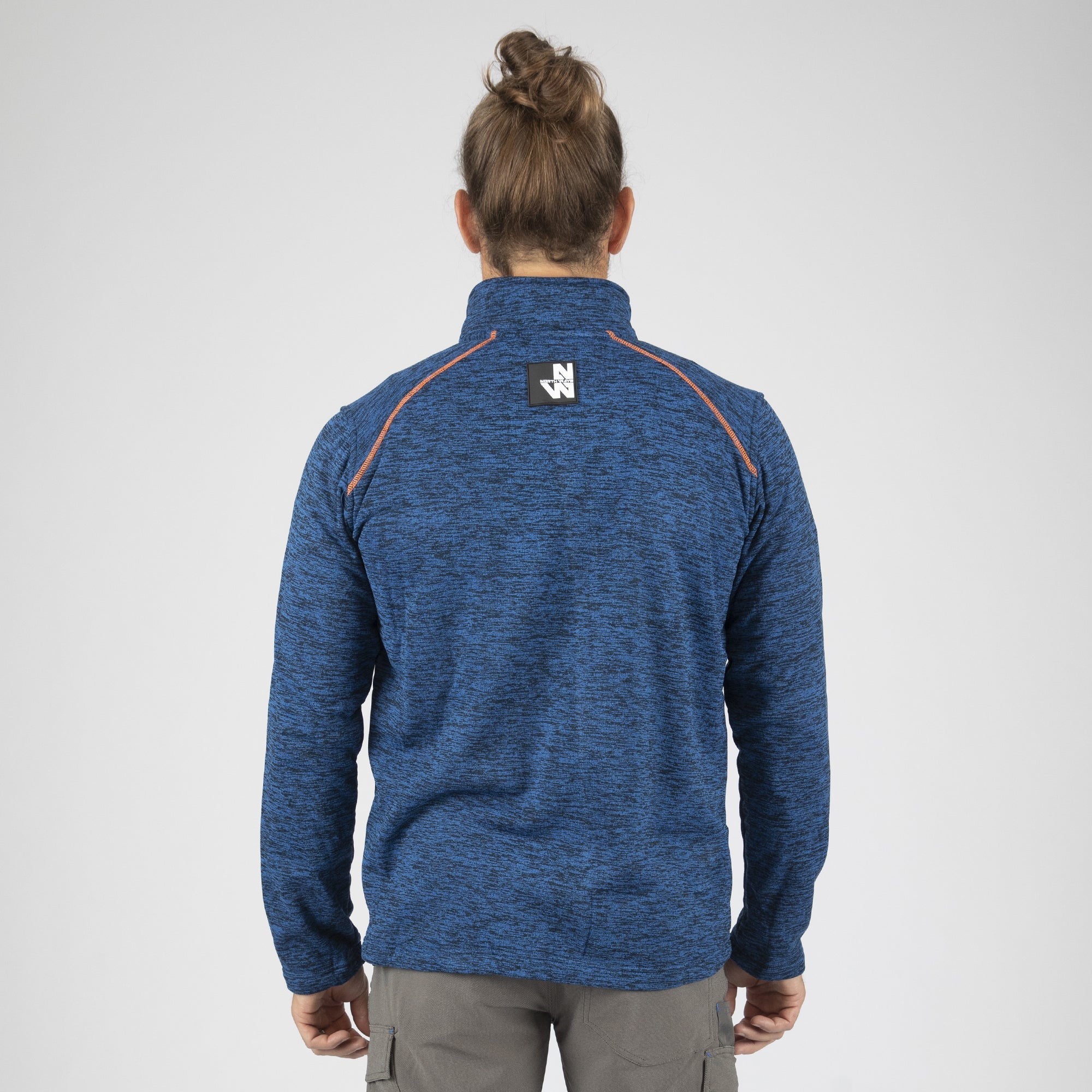 LENNY - GILET DE TRAVAIL - 1505 Marine , Orange fluo XL - 3