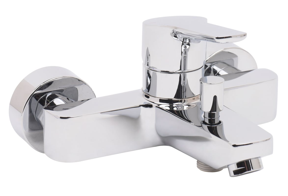 Bateria wannowa jednouchwytowa ROCA Pure chrom