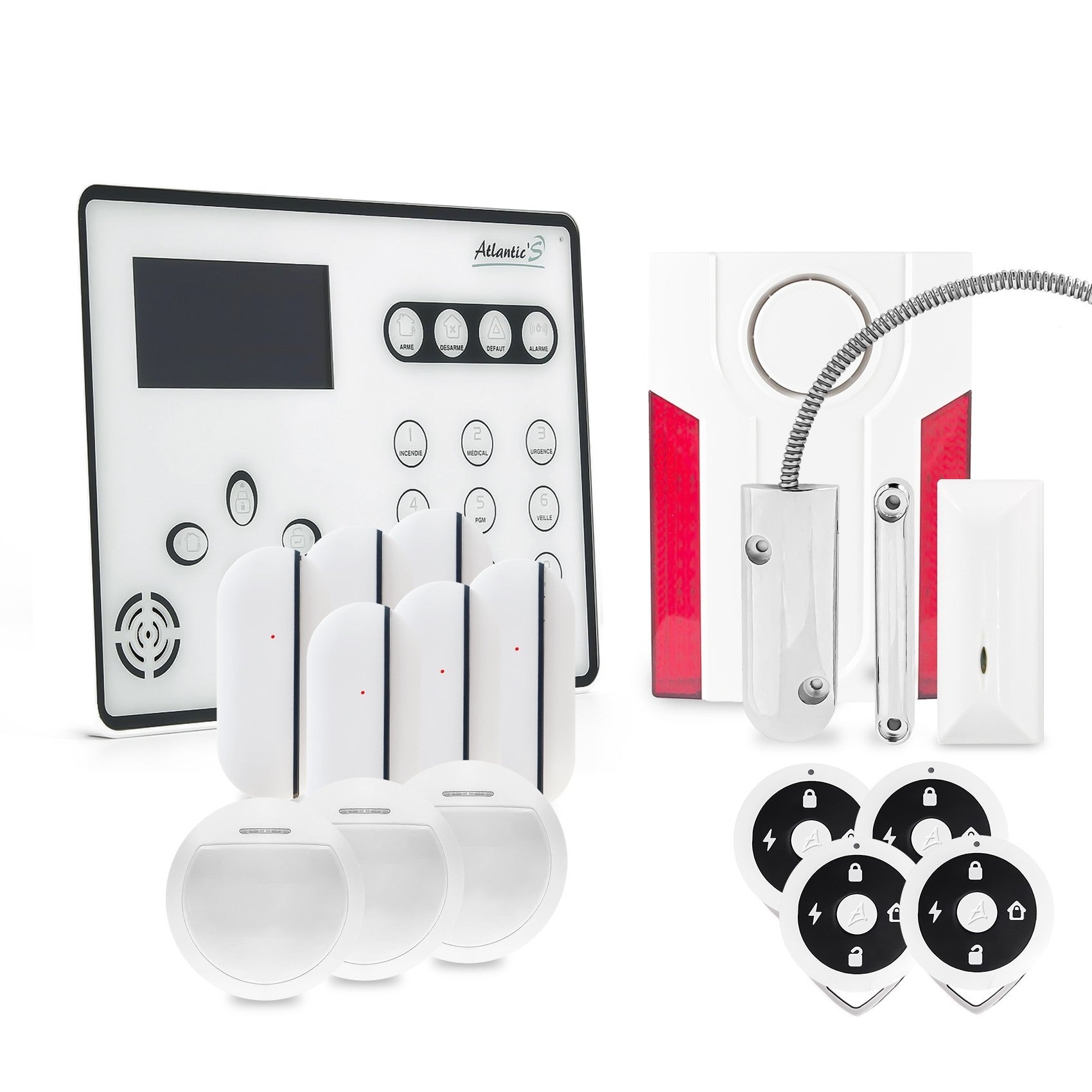 Pack alarme sans fil Mhouse Kit n° 1
