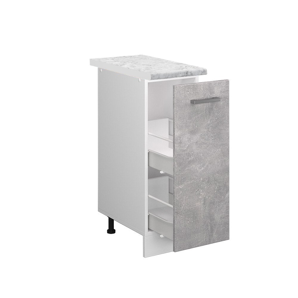 Vicco Szafka apteczna R-Line, Beton, 30 cm , BP Marmur