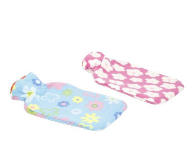 Borsa scaldamani in velluto di gomma azzurro cielo per la casa - 5