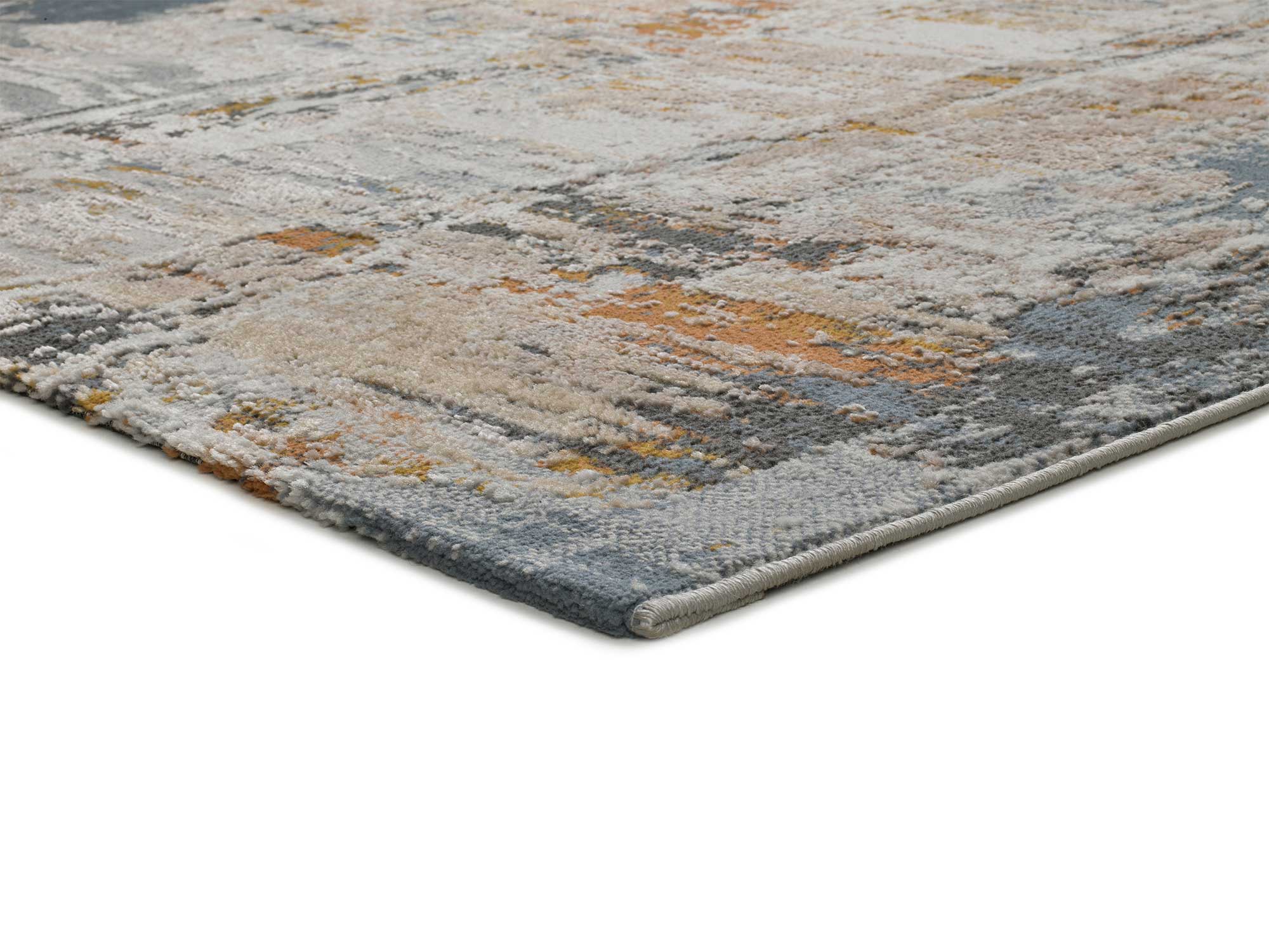 Tapis intérieur multicolore rectangulaire l.154 x L.230 cm SPRINGS abstrait - ATTICGO - 3