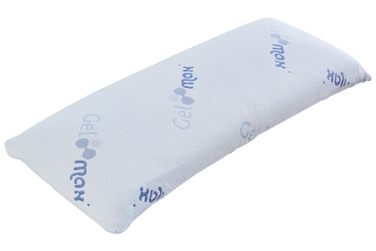 Almohada gelmax 135cm desenfundable con cremallera hipoalergénico gel max factory colchón