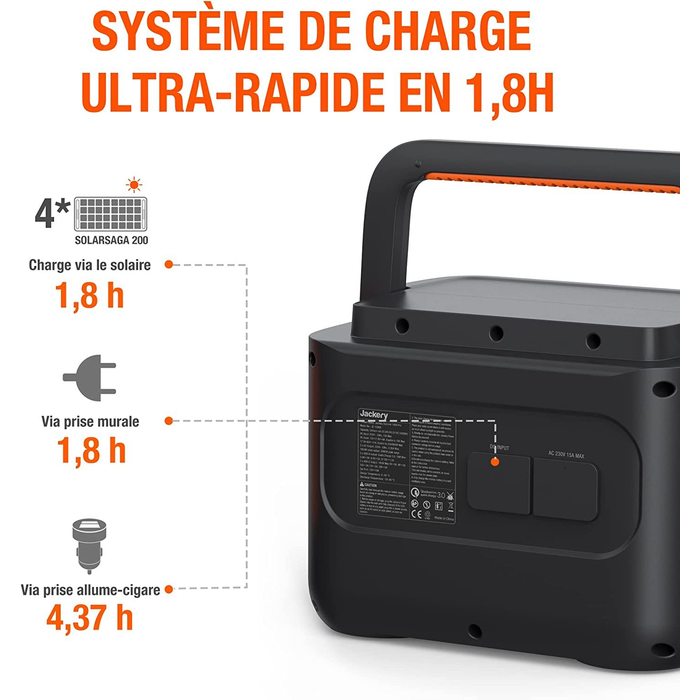 station énergique portable Jackery Explorer 1000 Pro - 2