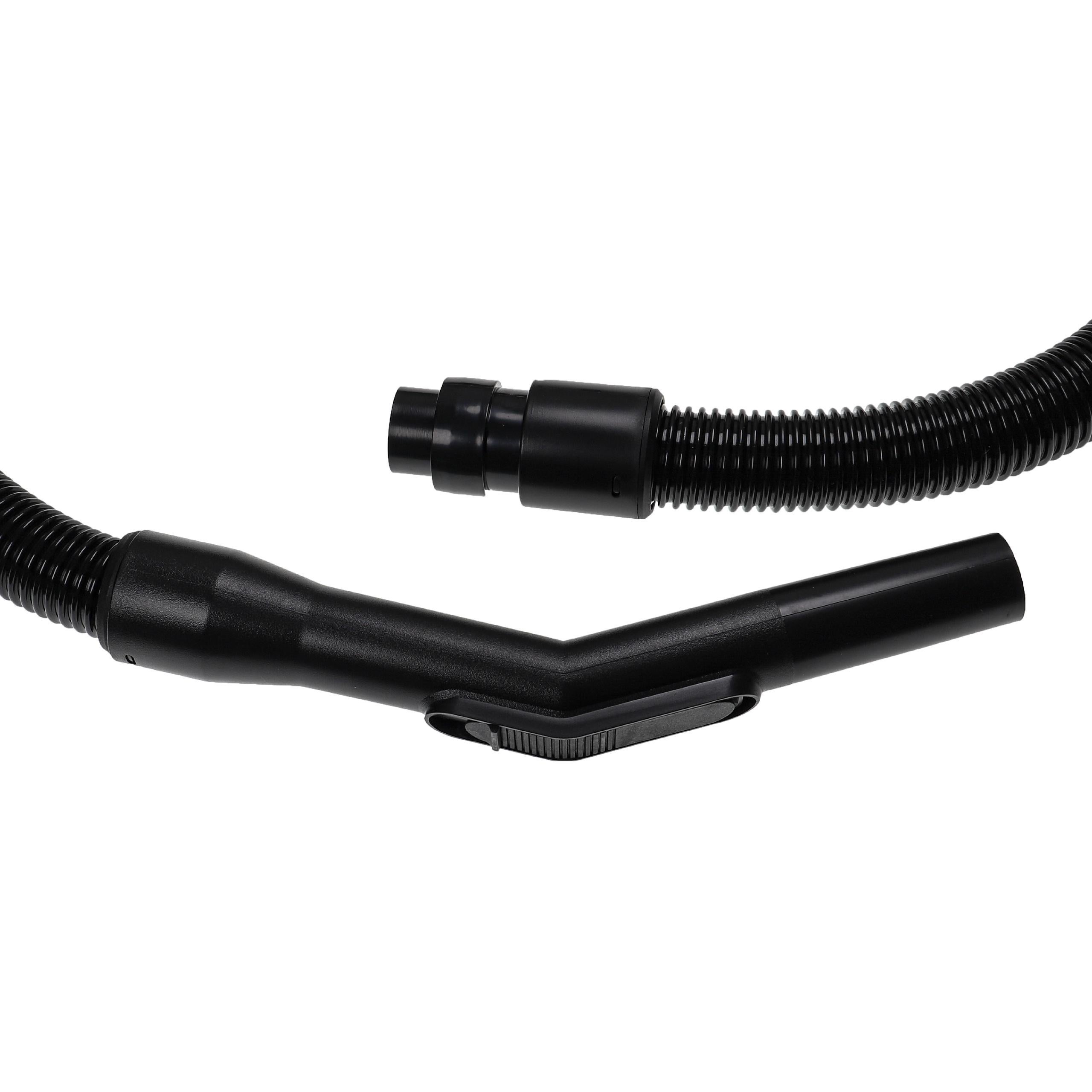 vhbw Tuyau flexible compatible avec Bosch Optima 50, 51, 54, 58 aspirateurs - 1,8 m + poignée, avec raccord circulaire 35 mm - 2
