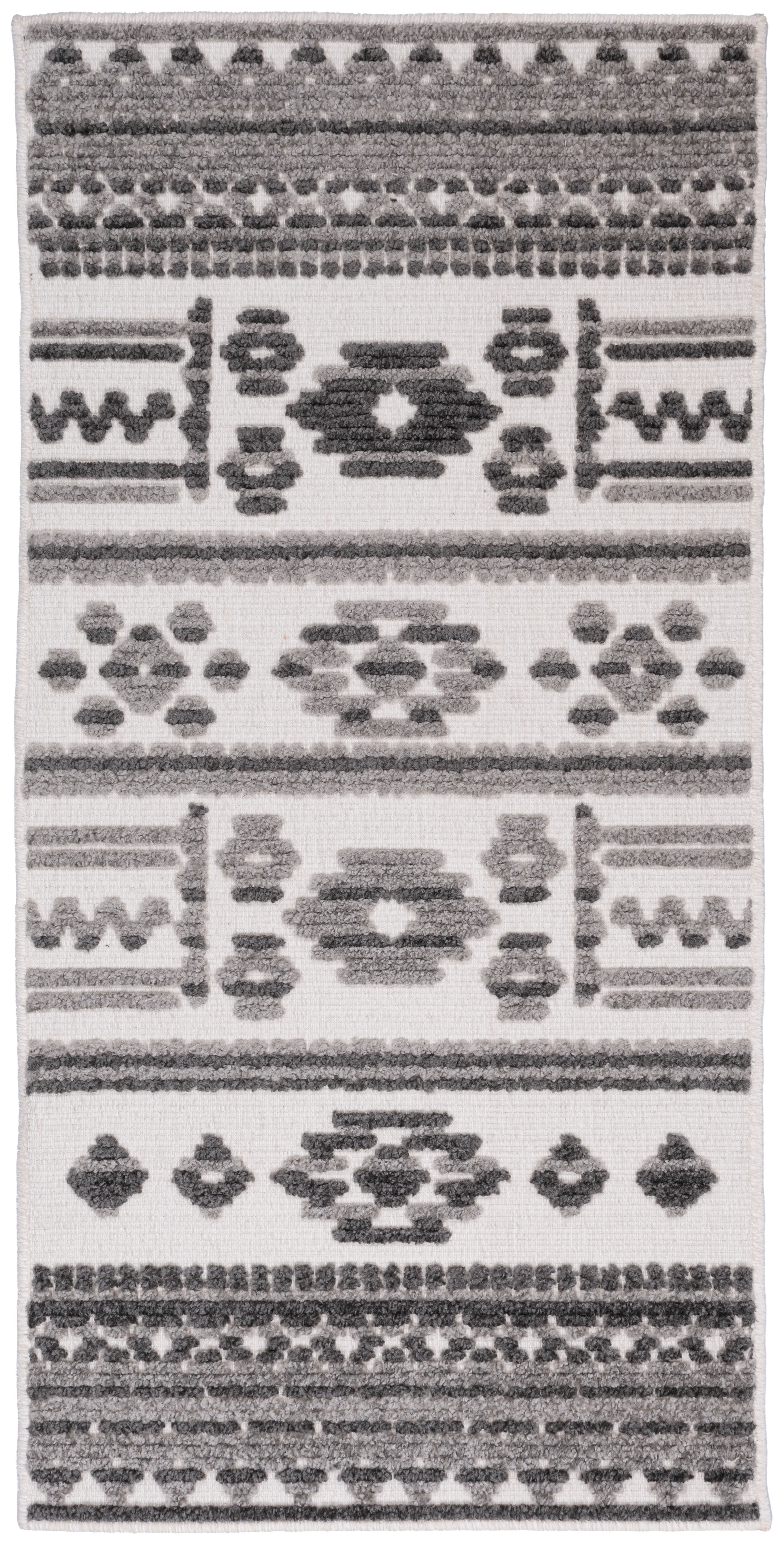 Chodnik Multidecor Nepal 80 x 230 cm aztecki szary 1 szt.