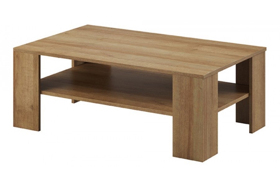 Stolik kawowy SKY SL103 – Elegancka ława do pokoju dziennego w kolorze Dąb Riviera