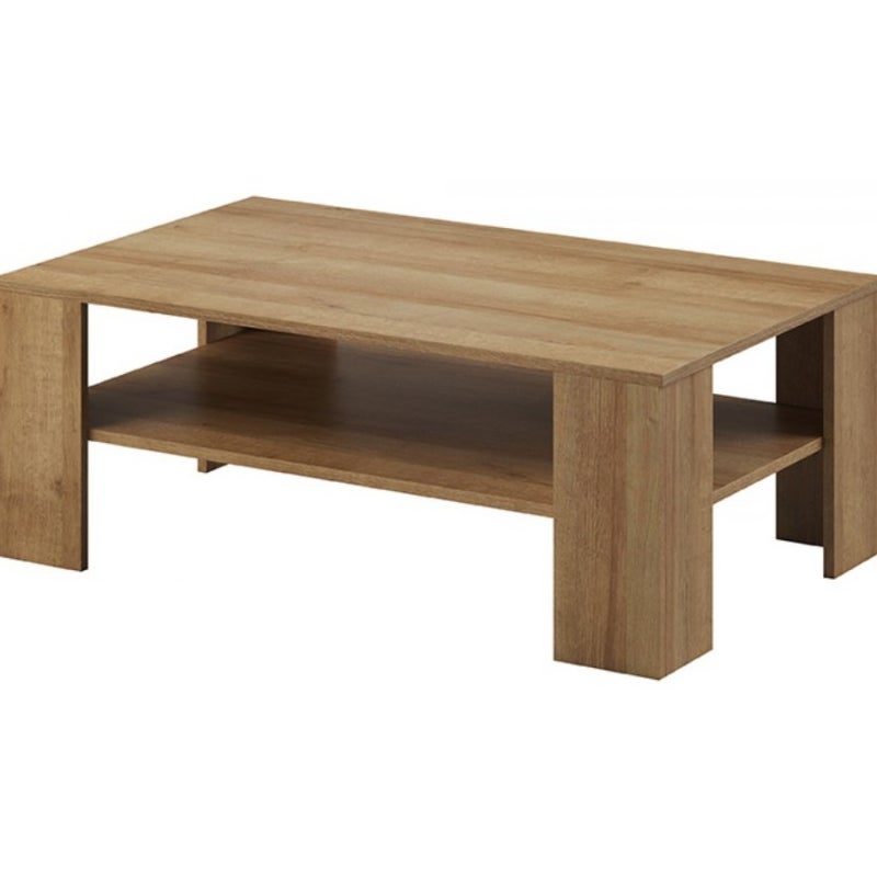 Stolik kawowy SKY SL103 – Elegancka ława do pokoju dziennego w kolorze Dąb Riviera