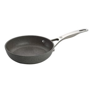 Wok Antiaderente H&H In Alluminio - 20 Cm, Grigio, Per Induzione E Gas - Lavabile In Lavastoviglie - Foto 3