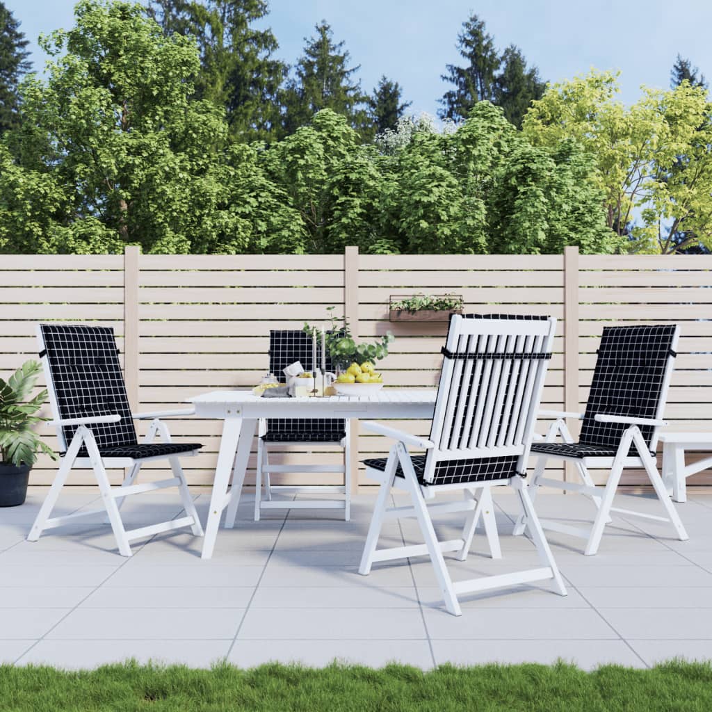 ARTHUR - Galette De Chaise En Velours De Coton - Coussin De Chaise 40 X 40 X 8 C