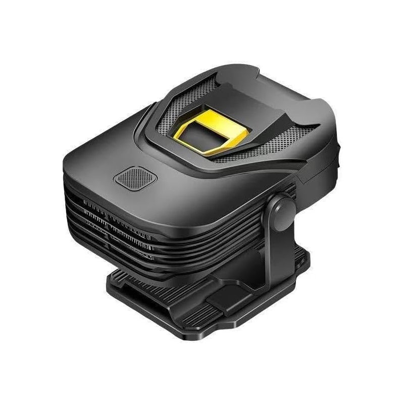 Przenośny ogrzewacz samochodowy 12 V 150 W, przeciwmgielny, odmrażacz szyby przedniej do szybkiego ogrzewania i chłodzenia (czarno-złoty)