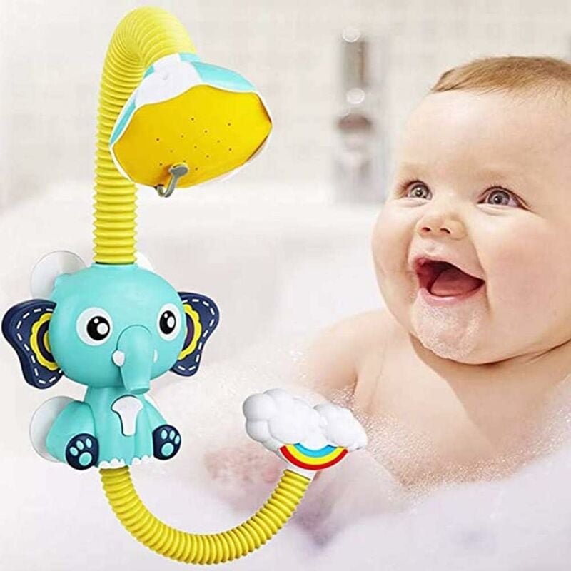 4 Pièces Jouets De Bain Bébé Silicone - Animaux Qui Font Des Bulles, Dentition Et Éveil Montessori 6-36 Mois