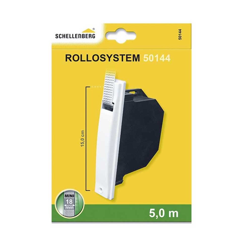 Enrouleur Mini Schellenberg – Volet Roulant Pivotant – Brun – #830032 – 50504