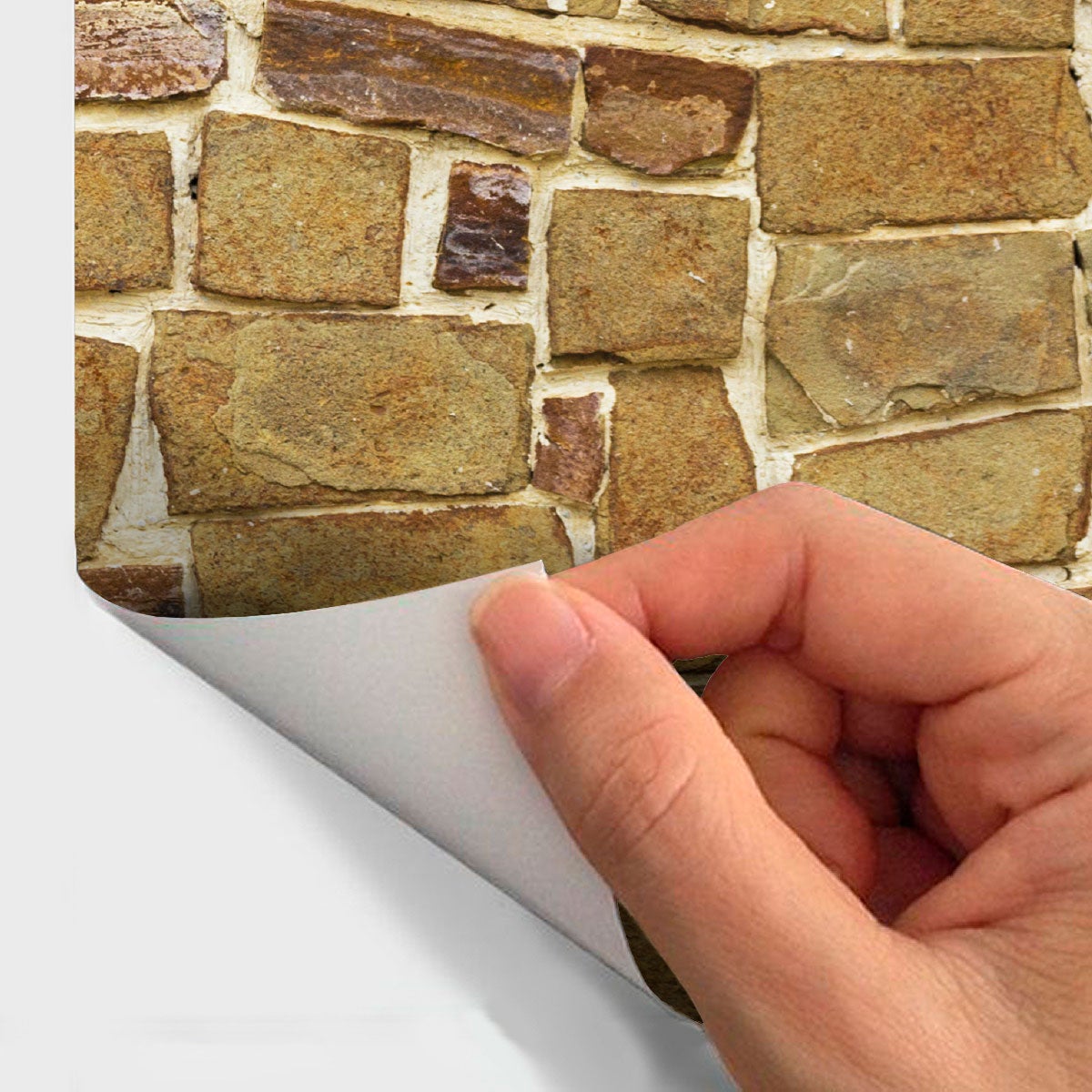 Adesivi pietre di Loiret - Sticker adesivo - adesivi murali - 60x60cm - 4