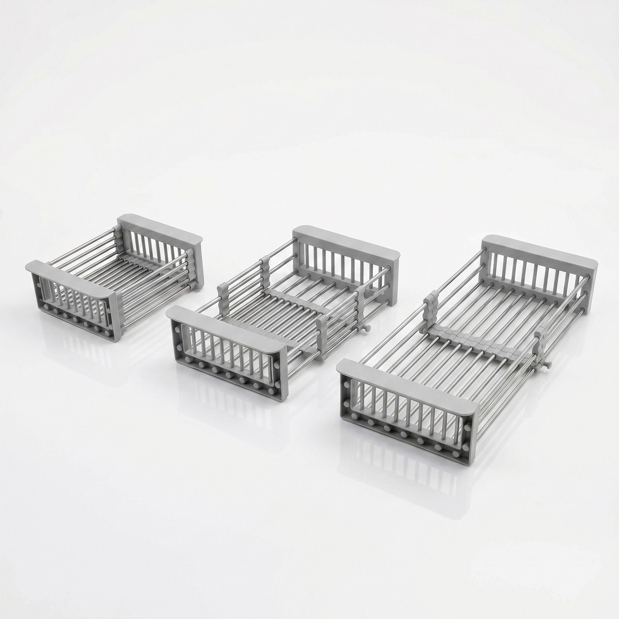 Rea Set Accesorii Pentru Chiuvetă De Bucătărie 3 Piese Grey | Leroy Merlin