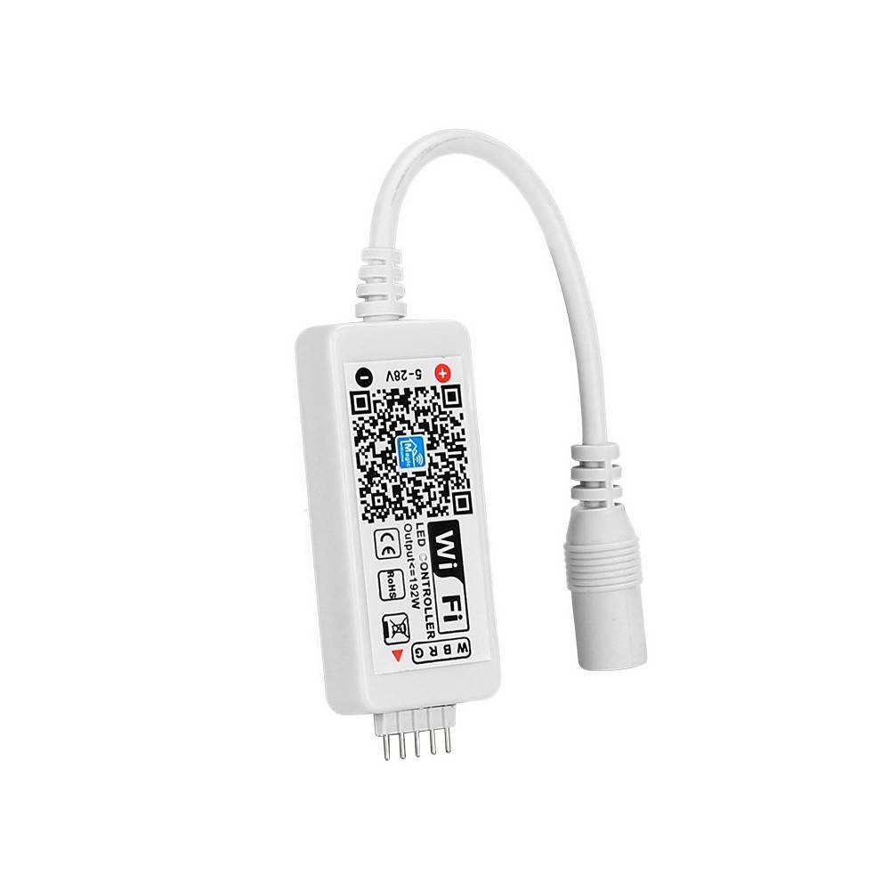 Kontroler RGB WIFI 12-24V DLA IOS / ANDROID KOMPATYBILNY Z ALEXA / GOOGLE HOME