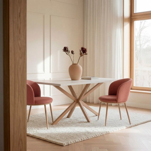 IDMARKET Lot de 6 chaises scandinaves GABY mix color beige, gris clair