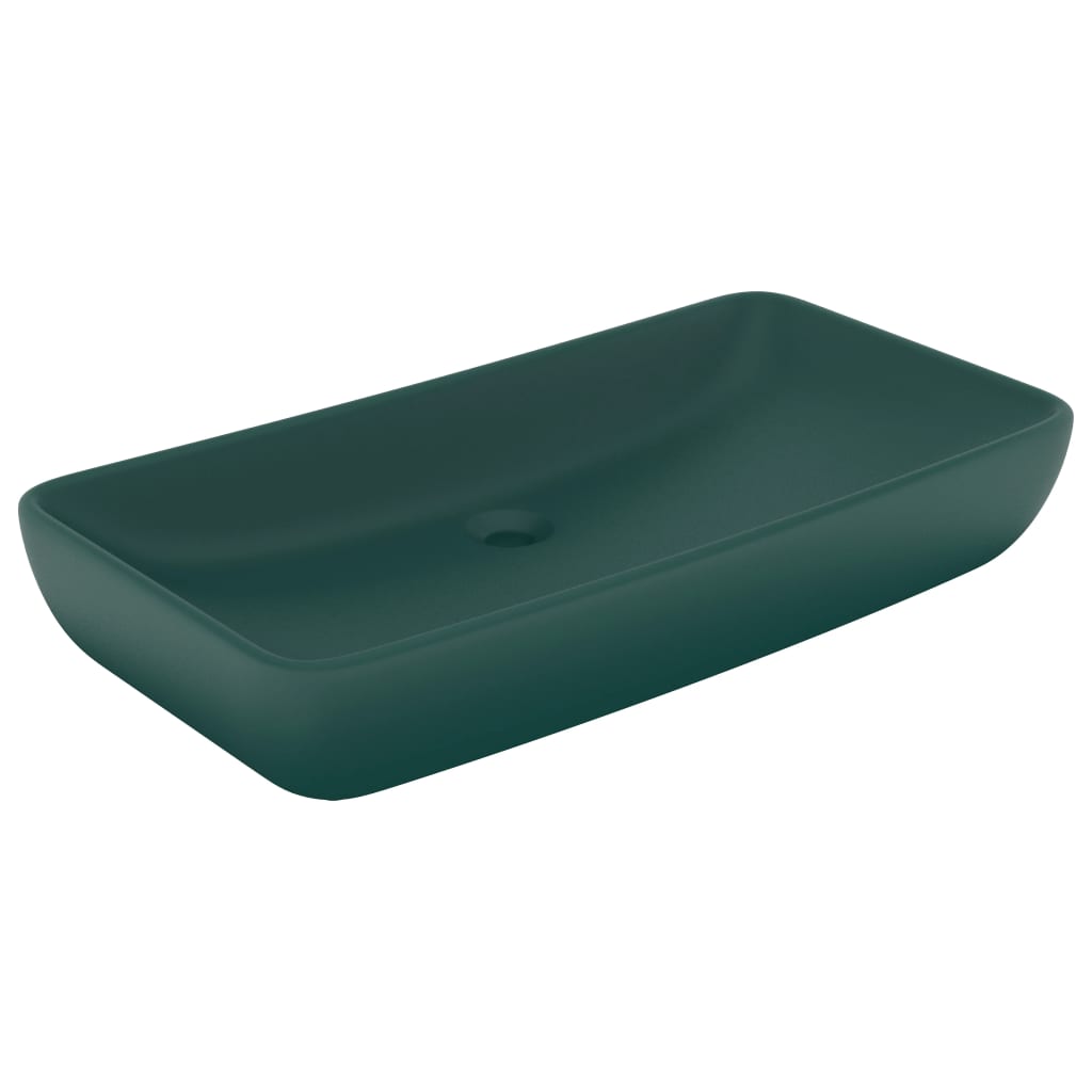 Lavabo Vanité Art Nouveau En Marbre Massif – Style Rétro Individuel 80x55cm